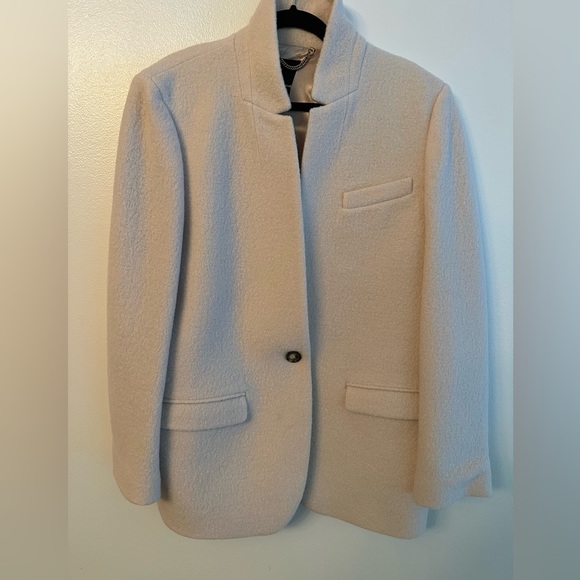 Leighton blazer-jacket in Italian boiled wool size 16 EUC - Picture 4 of 6